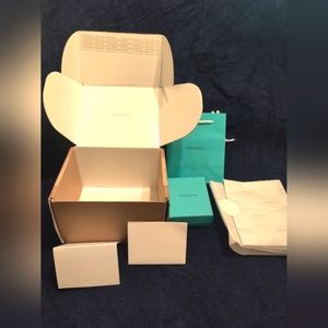 Tiffany & Co. Full Gift Set Box Bag